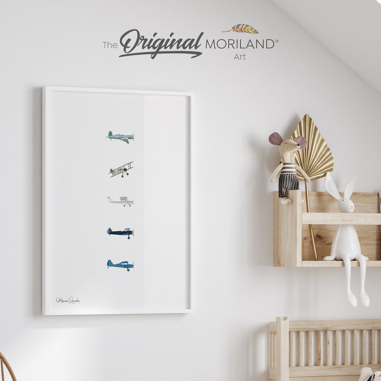 Vintage Airplanes Printable Wall Art