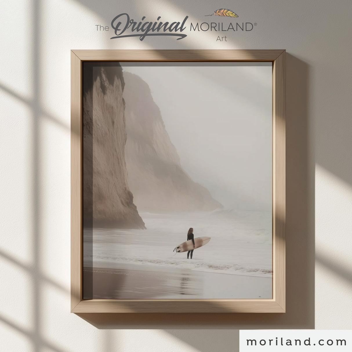 Surf & Beach Décor Art Prints - Set of 6 Retro Surf Wall Art Digital Downloads - LAND183
