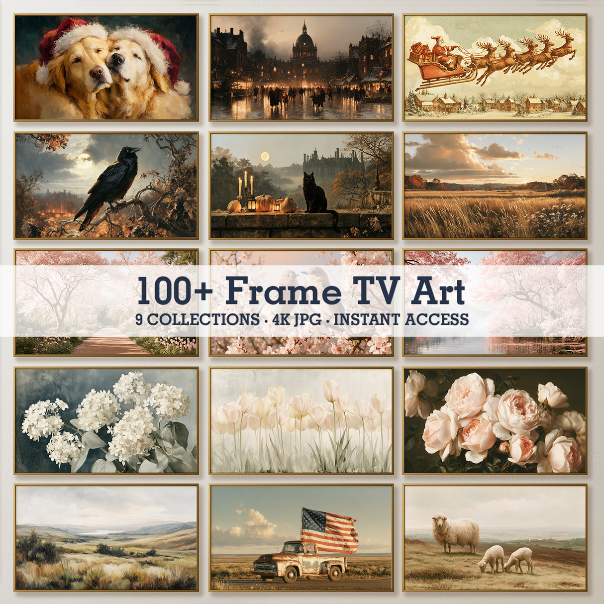 MORILAND Frame TV Art Bundle – Download Access