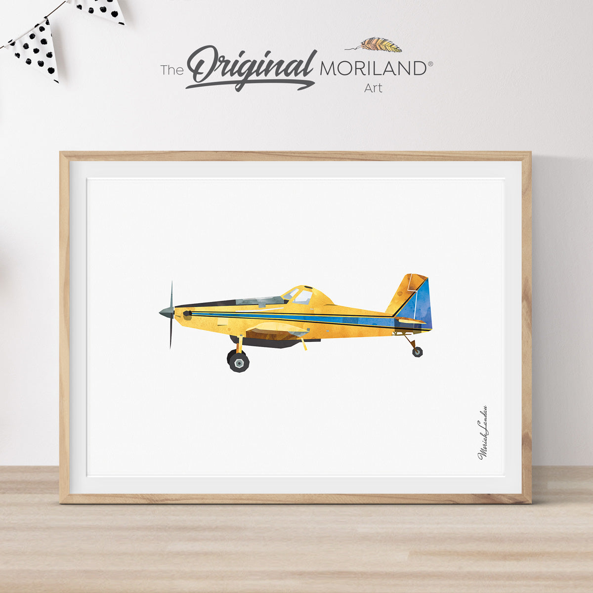 Agricultural Aircraft Print - Printable Art