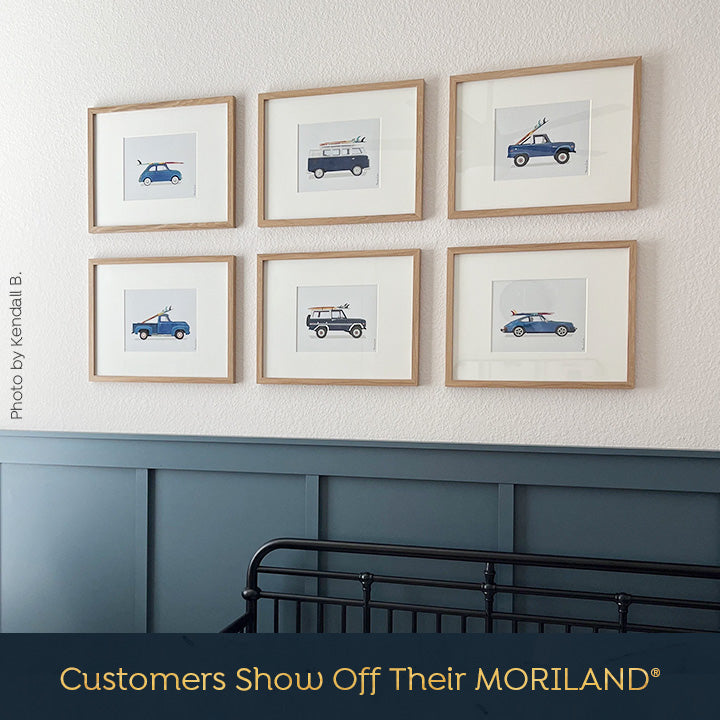 Vintage Blue Vintage SUV Print - Printable Art