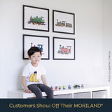 Transportation Alphabet Poster – Printable Vehicle ABC Wall Art