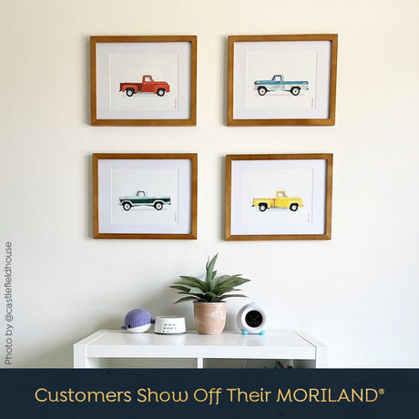 Baby Blue Old Pickup Truck Print - Printable Art