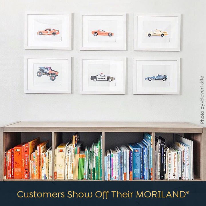 Race Car Art Prints - Printable Set of 6 - LAND165