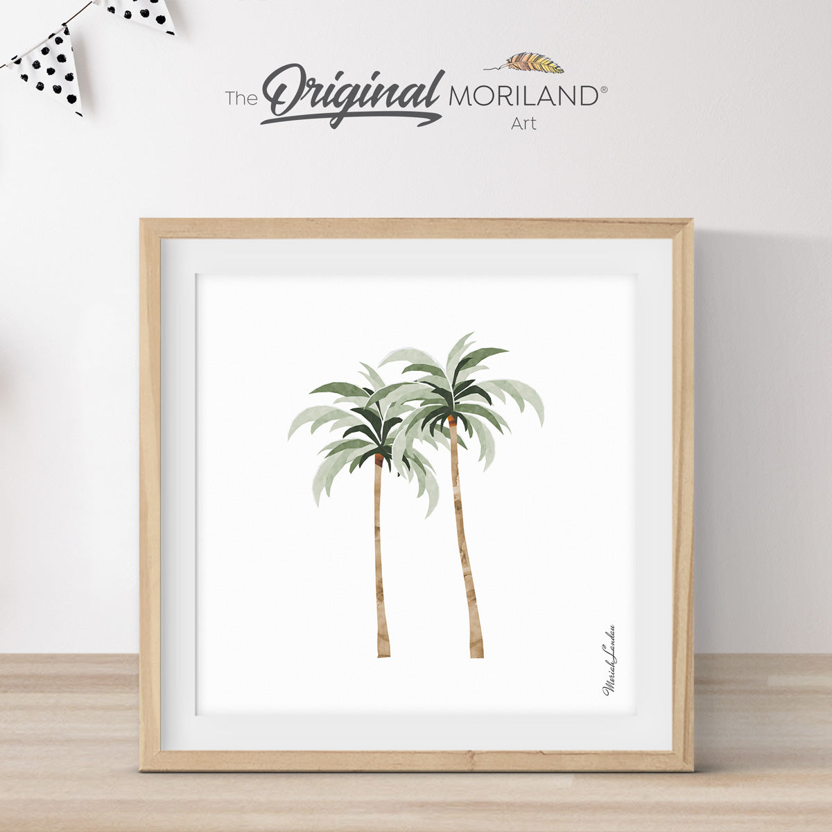 Palm Trees Print | Vertical - Printable Art