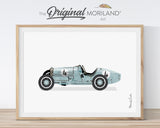 Pale Blue Vehicles Art Prints - Printable Set of 6 - LAND152