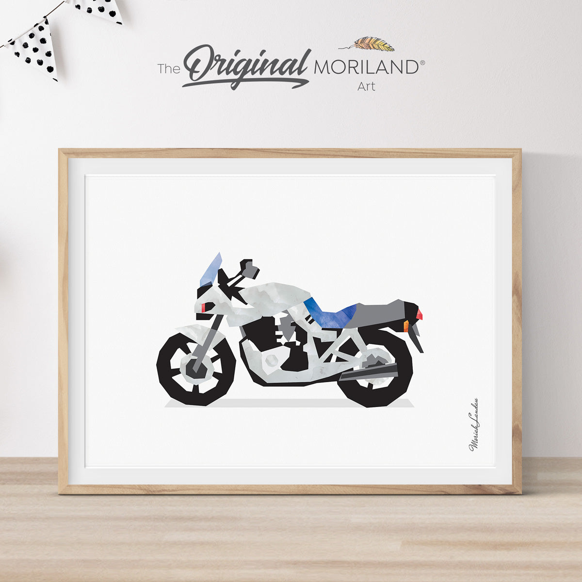 Motorcycle Print - Printable Art