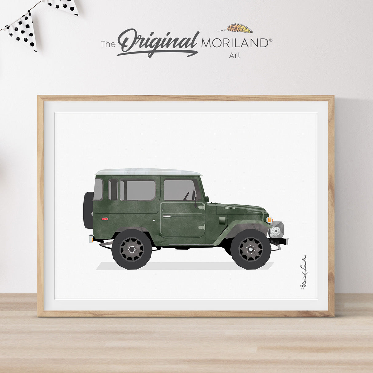 Toyota Land Cruiser FJ40 Dark Green