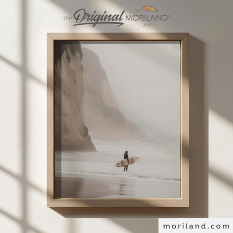Surf & Beach Décor Art Prints - Set of 6 Retro Surf Wall Art Digital Downloads - LAND183