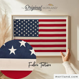 American Flag Wall Art | Printable 4th of July Décor | Vintage USA Flag Art Print