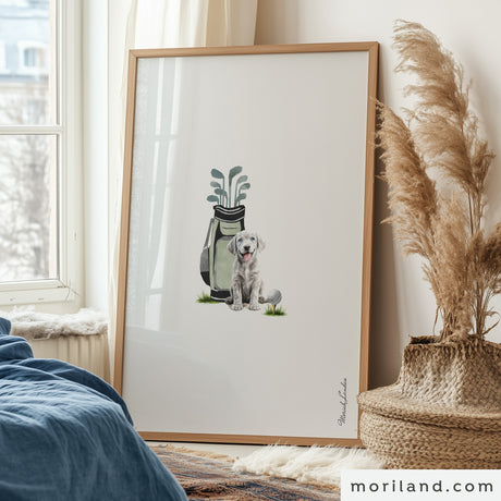 Puppies & Sports Wall Art – Nursery Décor - Printable Set of 3 - LAND187