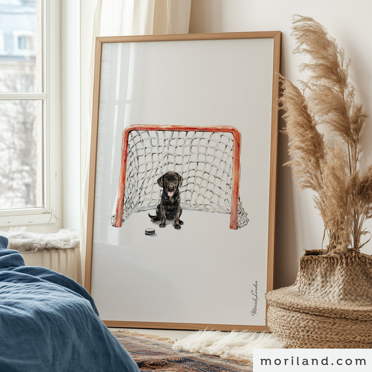 Puppies & Sports Wall Art – Nursery Décor - Printable Set of 3 - LAND187