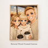 Custom Anime Portrait from Photo – Personalized Couple Anime Illustration – Romantic Anniversary, Wedding & Birthday Gift