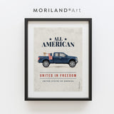 USA 250 Gallery Wall Set | 5 Patriotic Art Prints