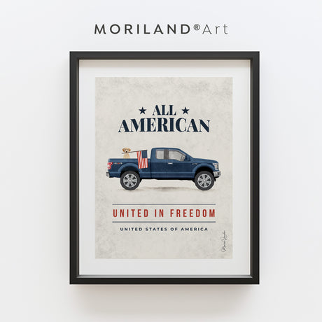 USA 250 Gallery Wall Set | 5 Patriotic Art Prints
