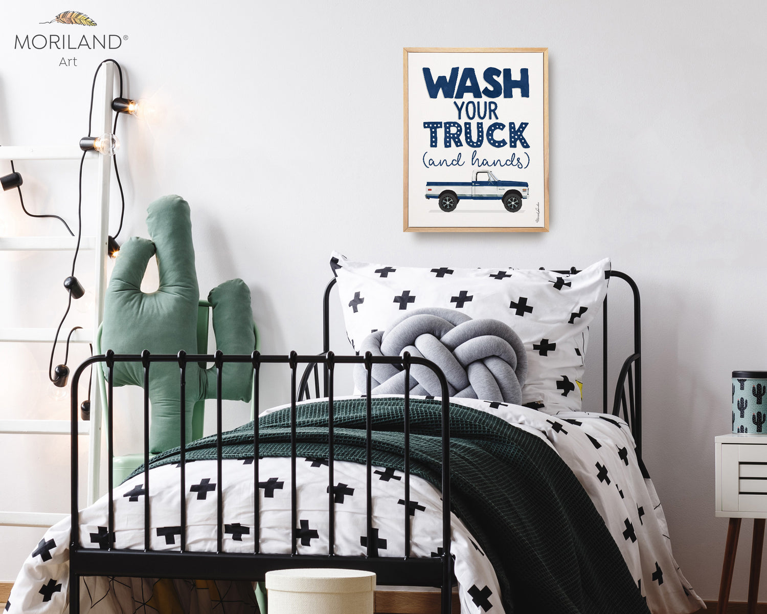 Wash Your Truck and Hands Quote Print - Printable Art