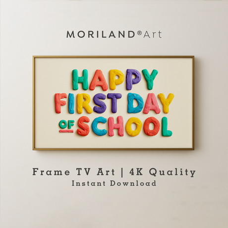Back to School Frame TV Art Bundle – 17 Vintage 4K Designs