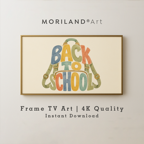Back to School Frame TV Art Bundle – 17 Vintage 4K Designs
