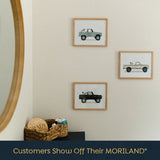 Vintage Yellow Pickup Truck with Pumpkins Printable Wall Art – product image 5