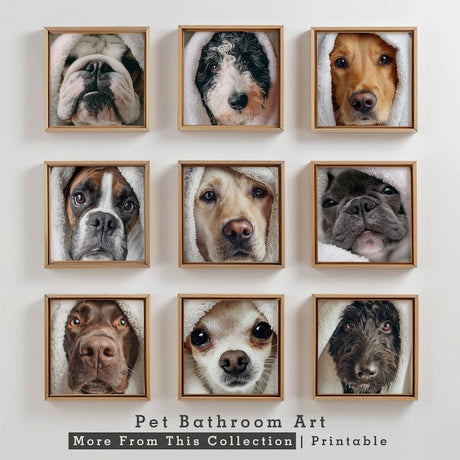 Chihuahua Bathroom Printable Wall Art – product image 4