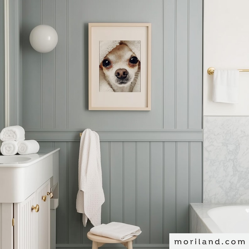 Chihuahua Bathroom Printable Wall Art – product image 3