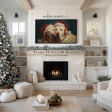 Christmas Labrador Dogs Frame TV Art – Vintage 4K – product image 3
