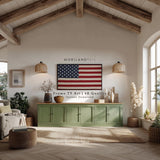 Vintage American Flag Frame TV Art – 4K Patriotic Digital Art – product image 2