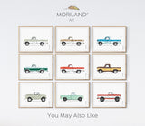 Truck Print, Pickup Truck Wall Art, Classic Car Print, Truck Art, Boy Nursery Decor, Car Printable Poster, Transportation Decor, MORILAND®