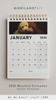 2026 Monthly Calendar | Dogs Oil Painting Style - PDF (Digital Download)