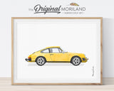 Classic & Vintage Car Art Prints - Printable Set of 6 - LAND158