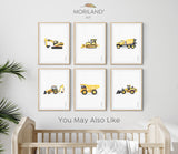 Dump Truck Print | Vertical - Printable Art