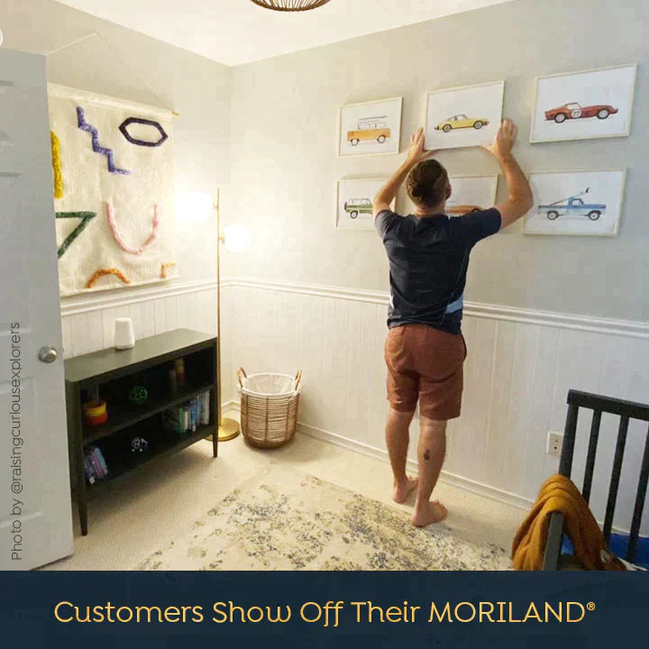 White Electric Car Print - Printable Art