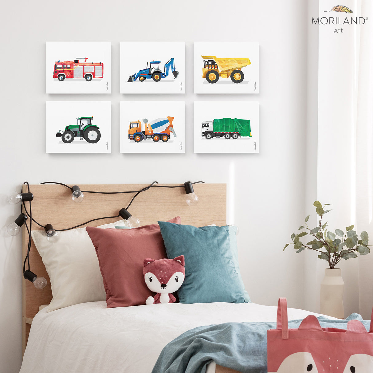 Transportation Canvas Prints - Set of 6 - LAND35