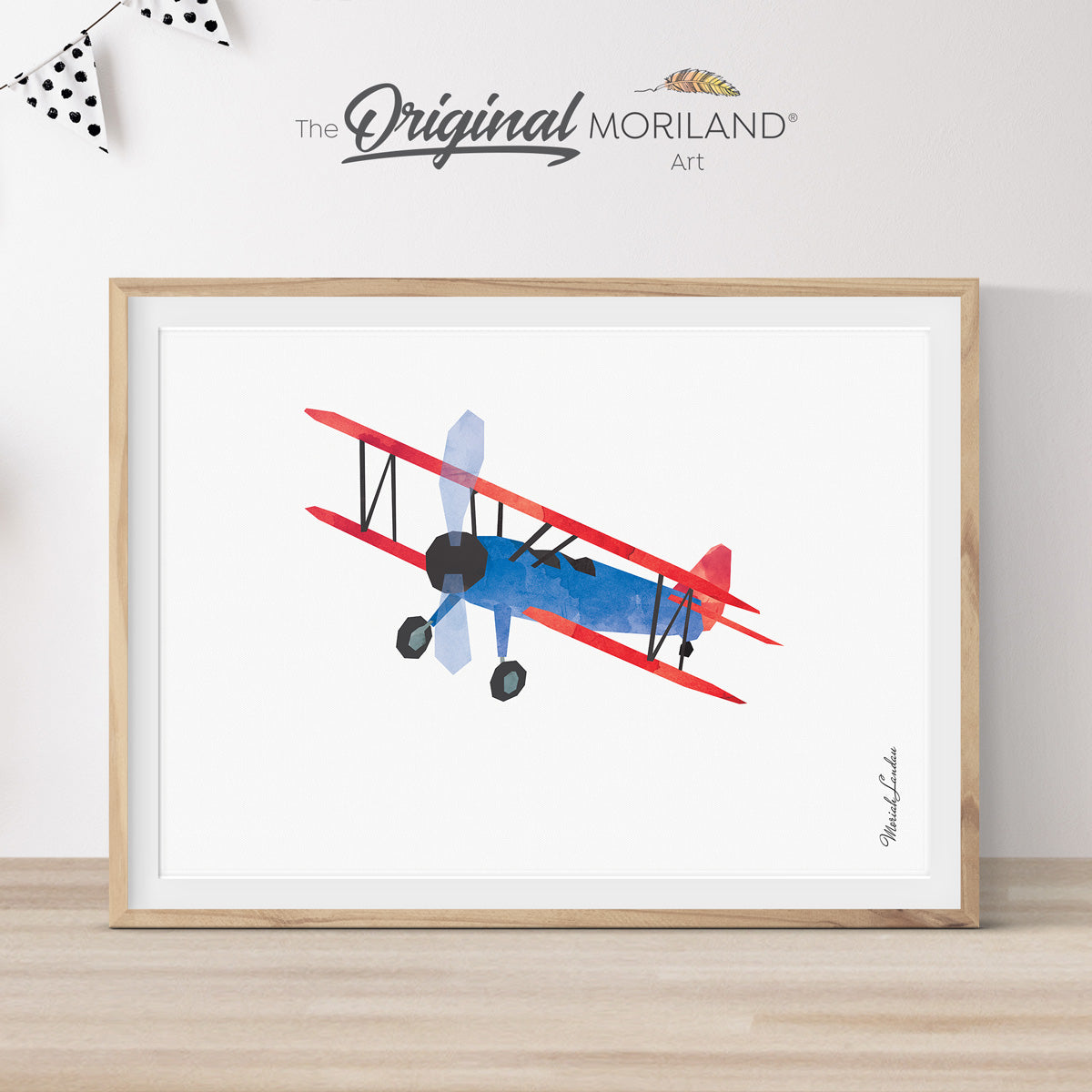 Biplane Print - Printable Art