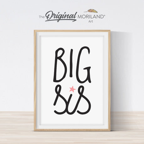 Big Sis Big Sister Print - Printable Art