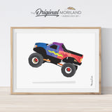 Monster Truck Print - Printable Art