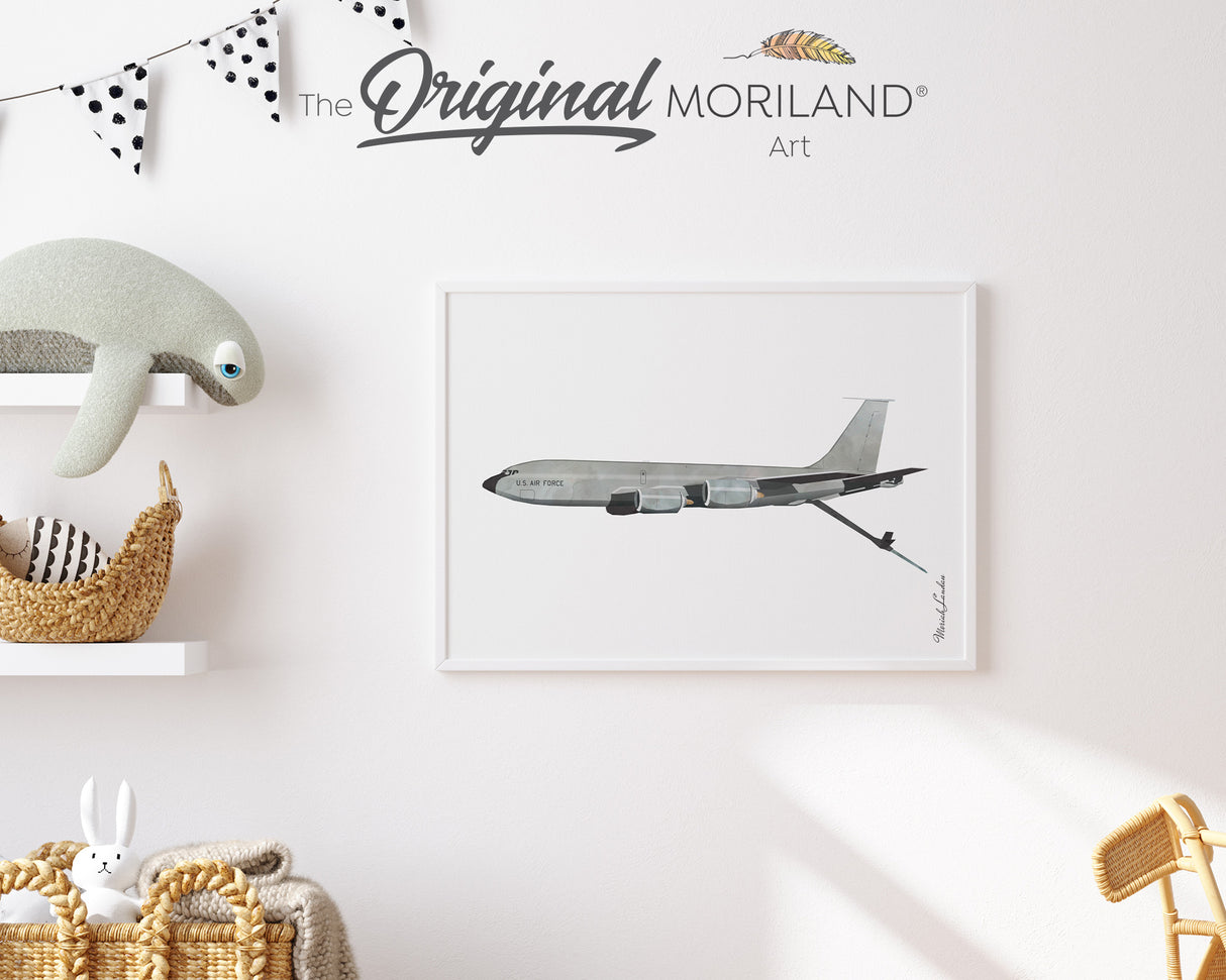 Tanker Refueling Aircraft Print - Printable Art