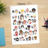 Educational Jobs Alphabet Print - Printable Art