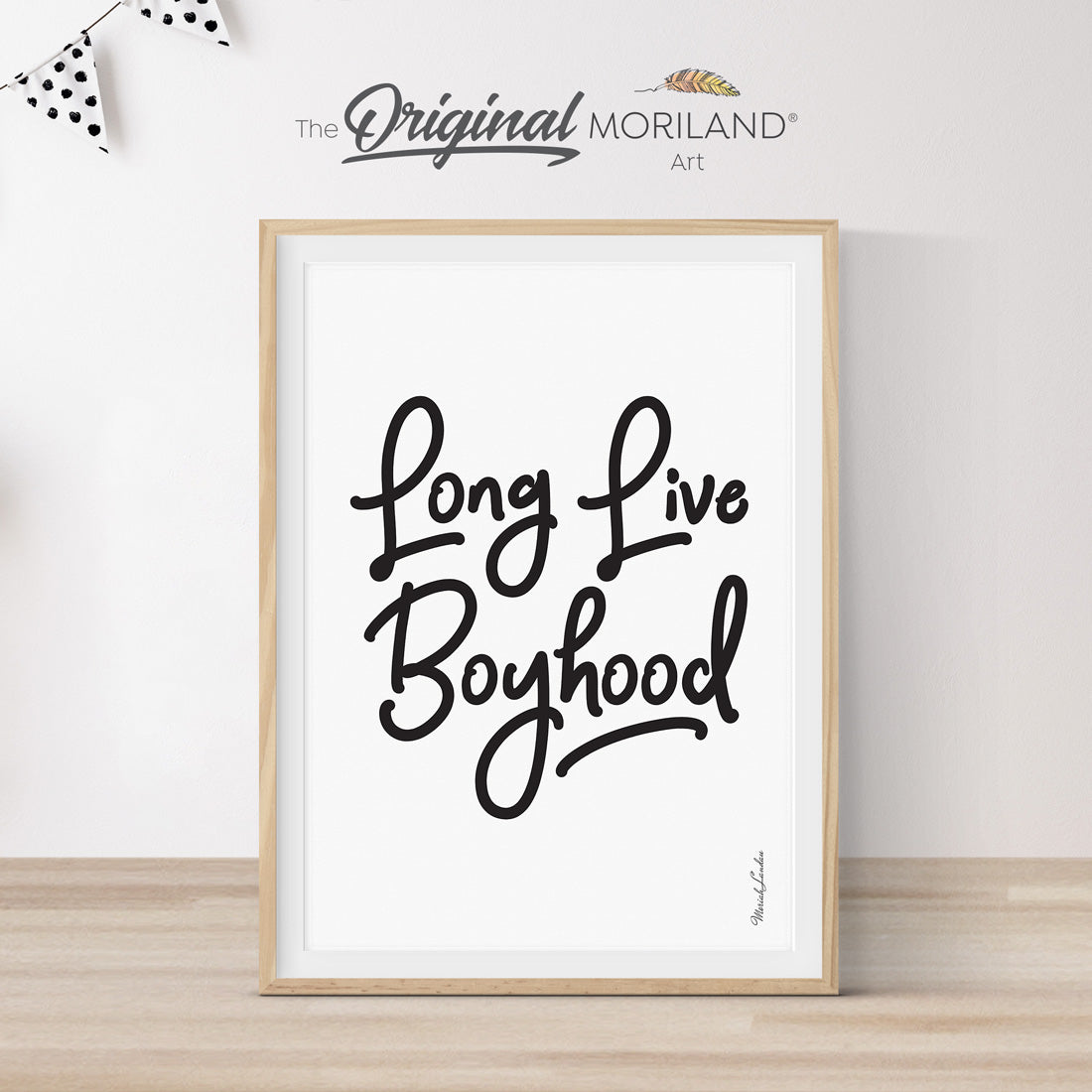 Long Live Boyhood Print - Printable Art