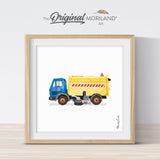 Street Sweeper Print - Printable Art