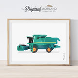 Transportation Art  - Printable Set of 9 - LAND104