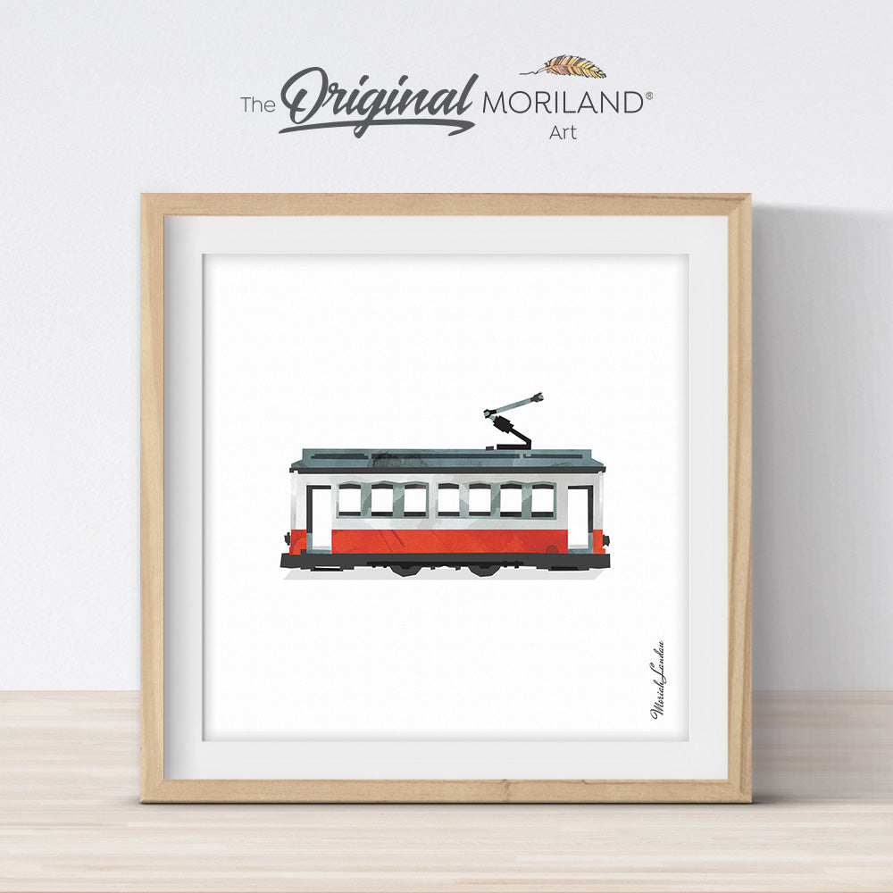 Tram Print - Printable Art