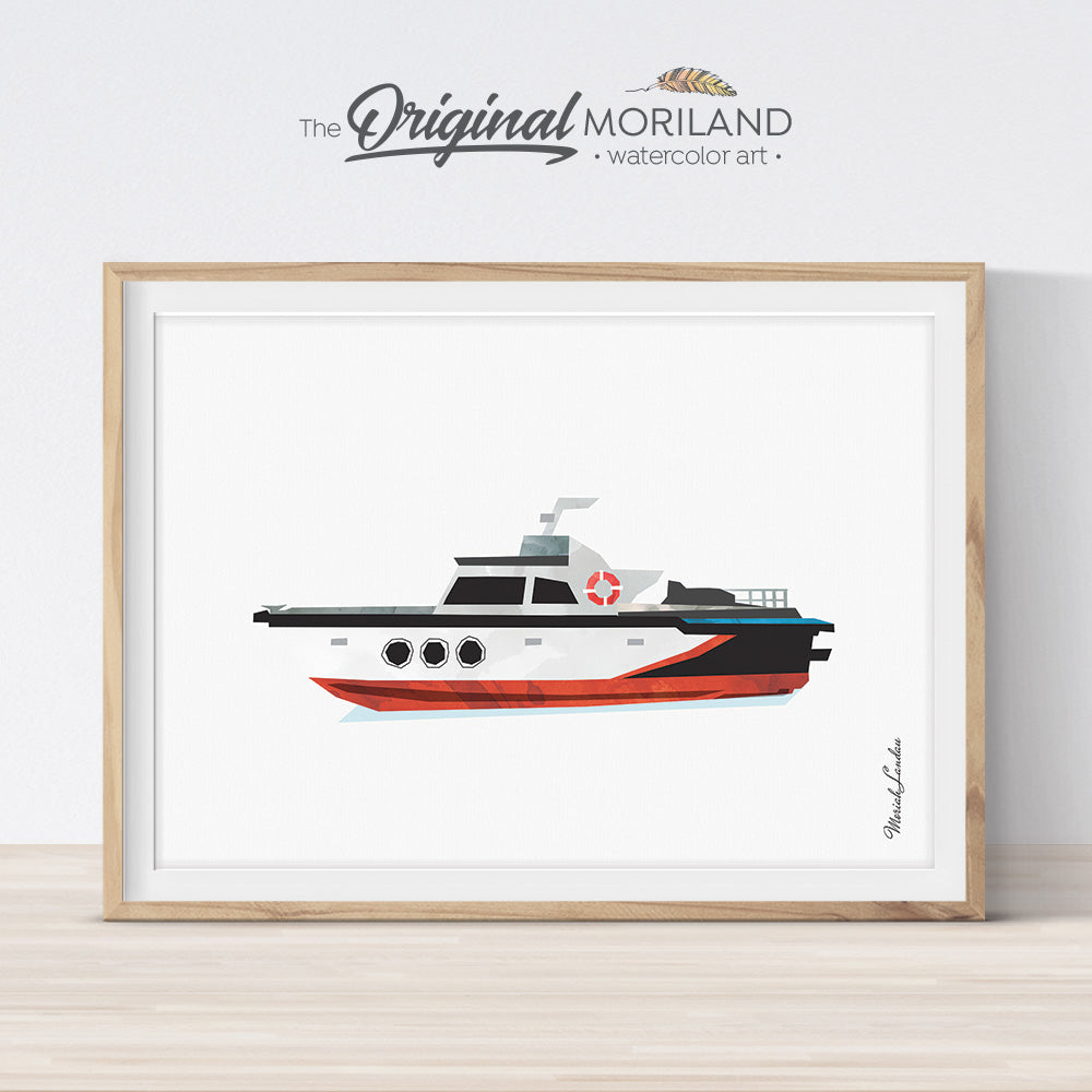 Boat Print - Printable Art