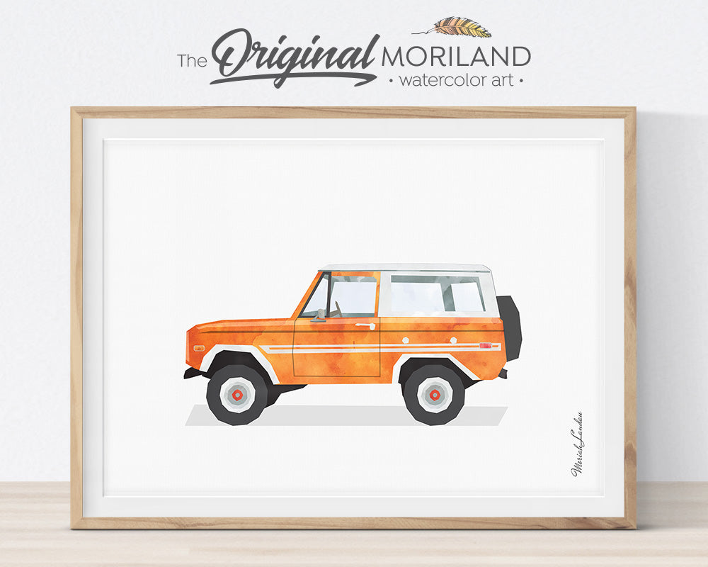 Classic Cars - Printable Set of 9 - LAND9