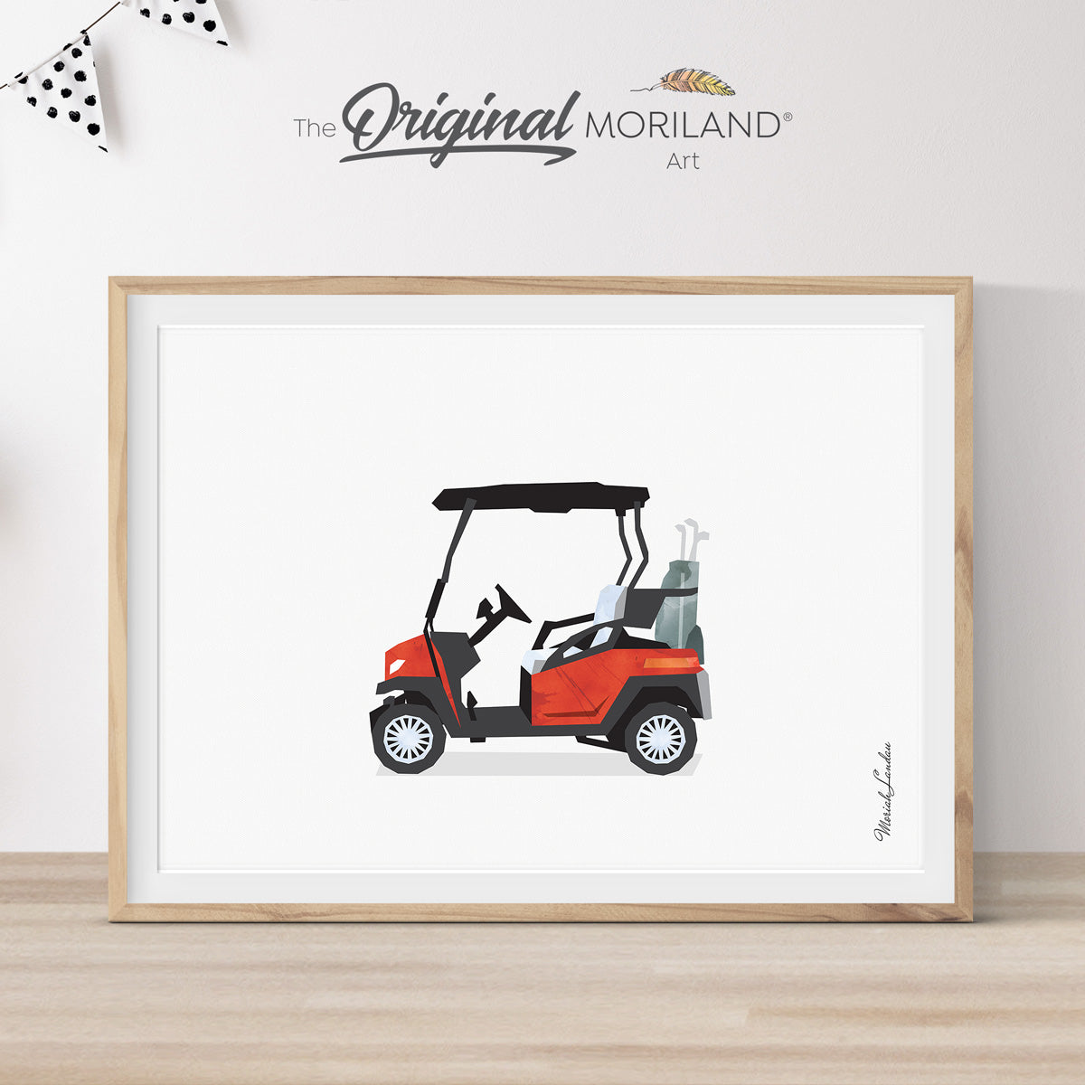 Golf Cart Print - Printable Art