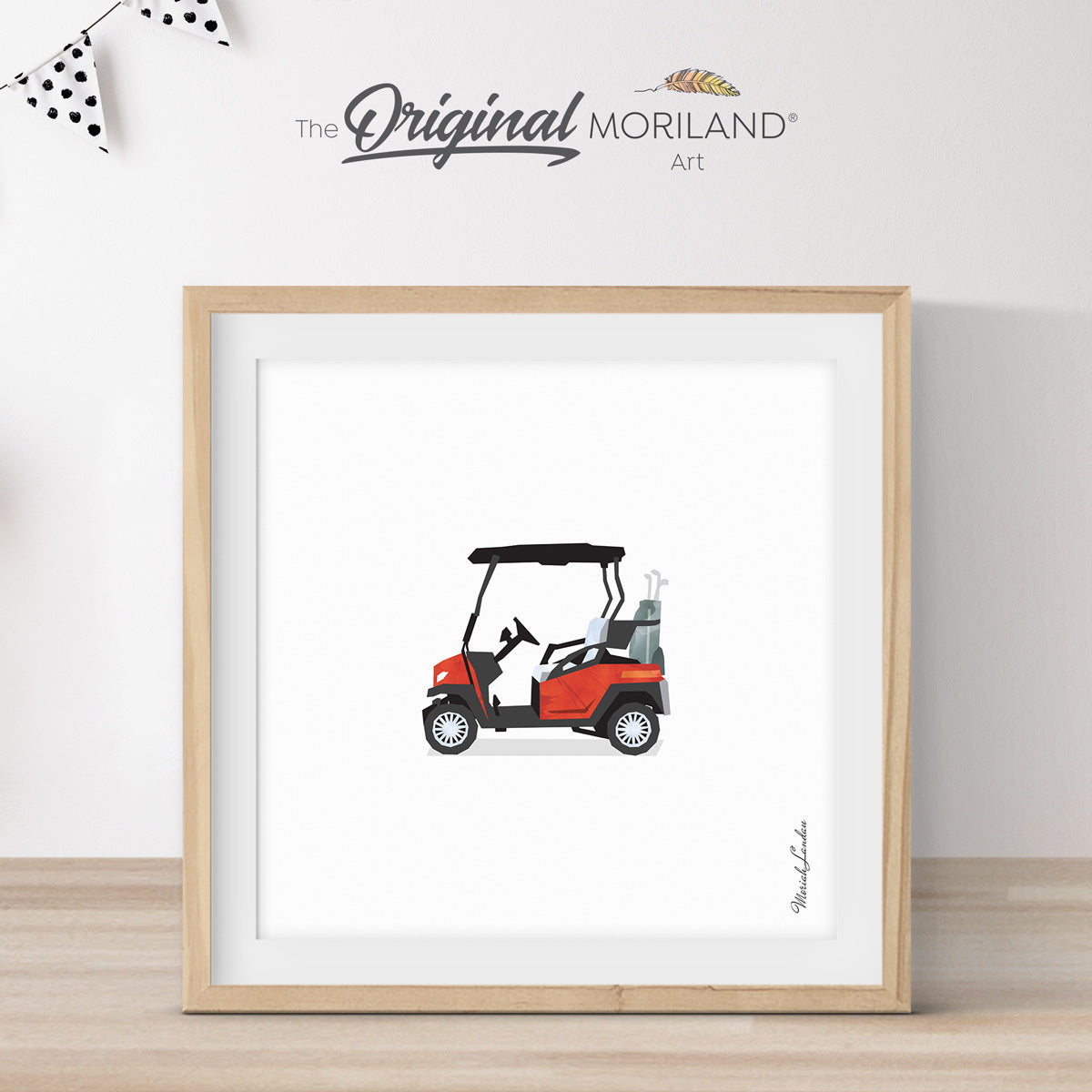 Golf Cart Print - Printable Art