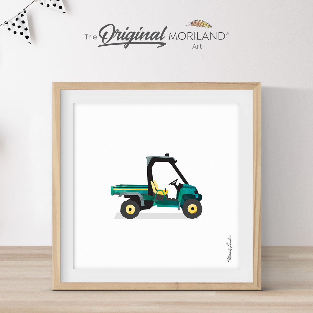 Utility Vehicle Print - Printable Art