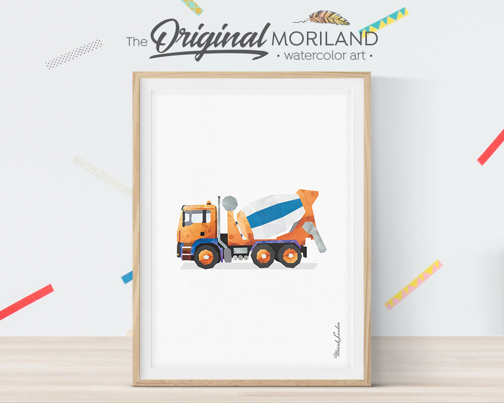 Transportation Mix | Vertical  - Printable Set of 6 - LAND33