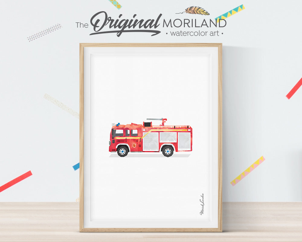 Transportation Mix | Vertical  - Printable Set of 6 - LAND33