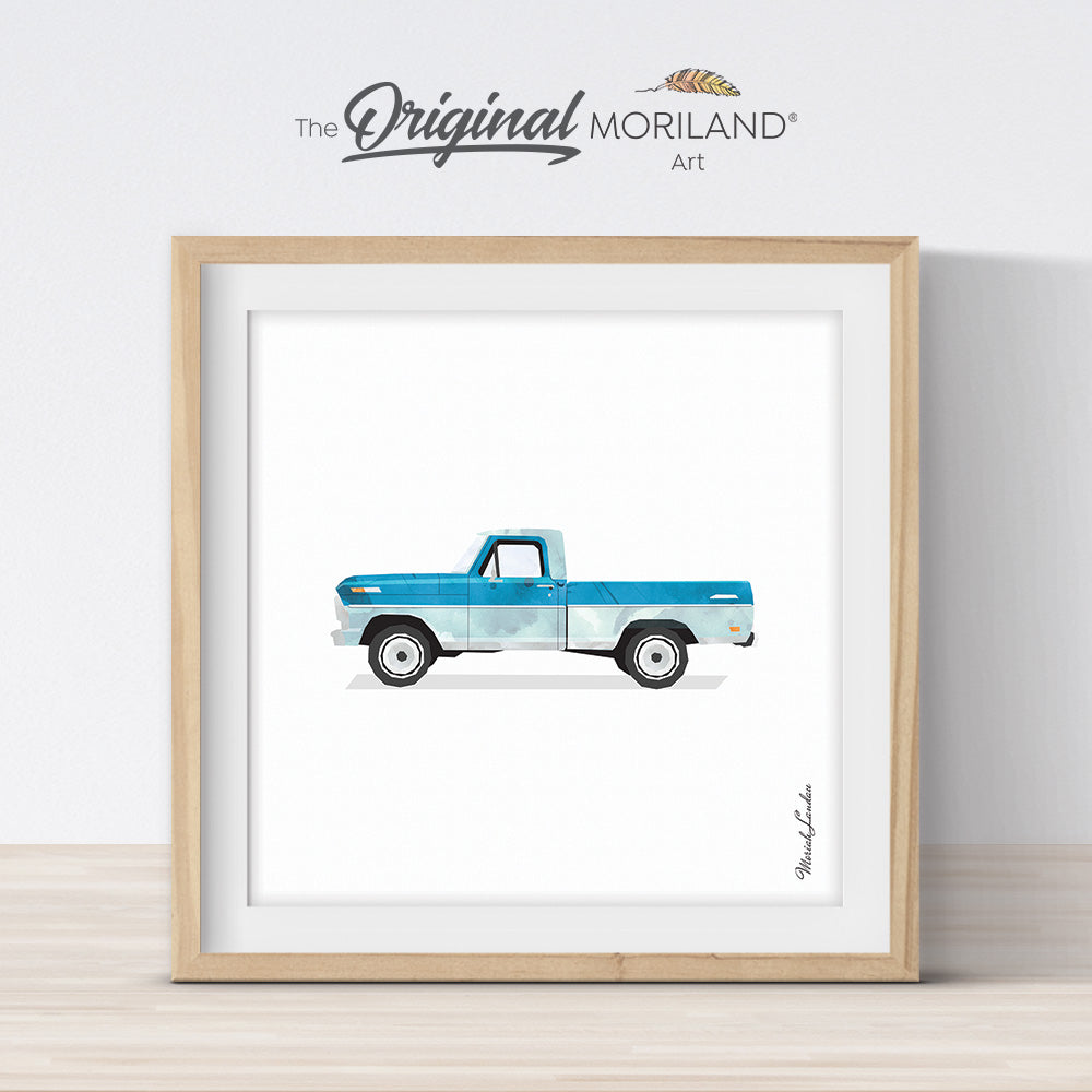 Pickup Truck Print - Printable Art